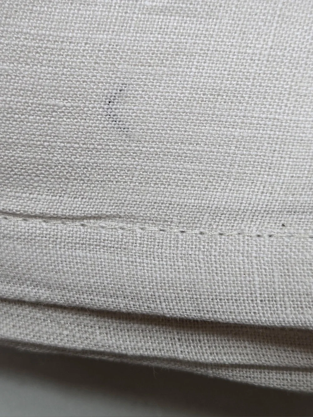 NWT QUINCE Set Of 2 48x108 European Linen Curtains Sand 0786